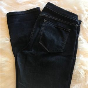 Banana Republic Girlfriend Dark Wash Denim